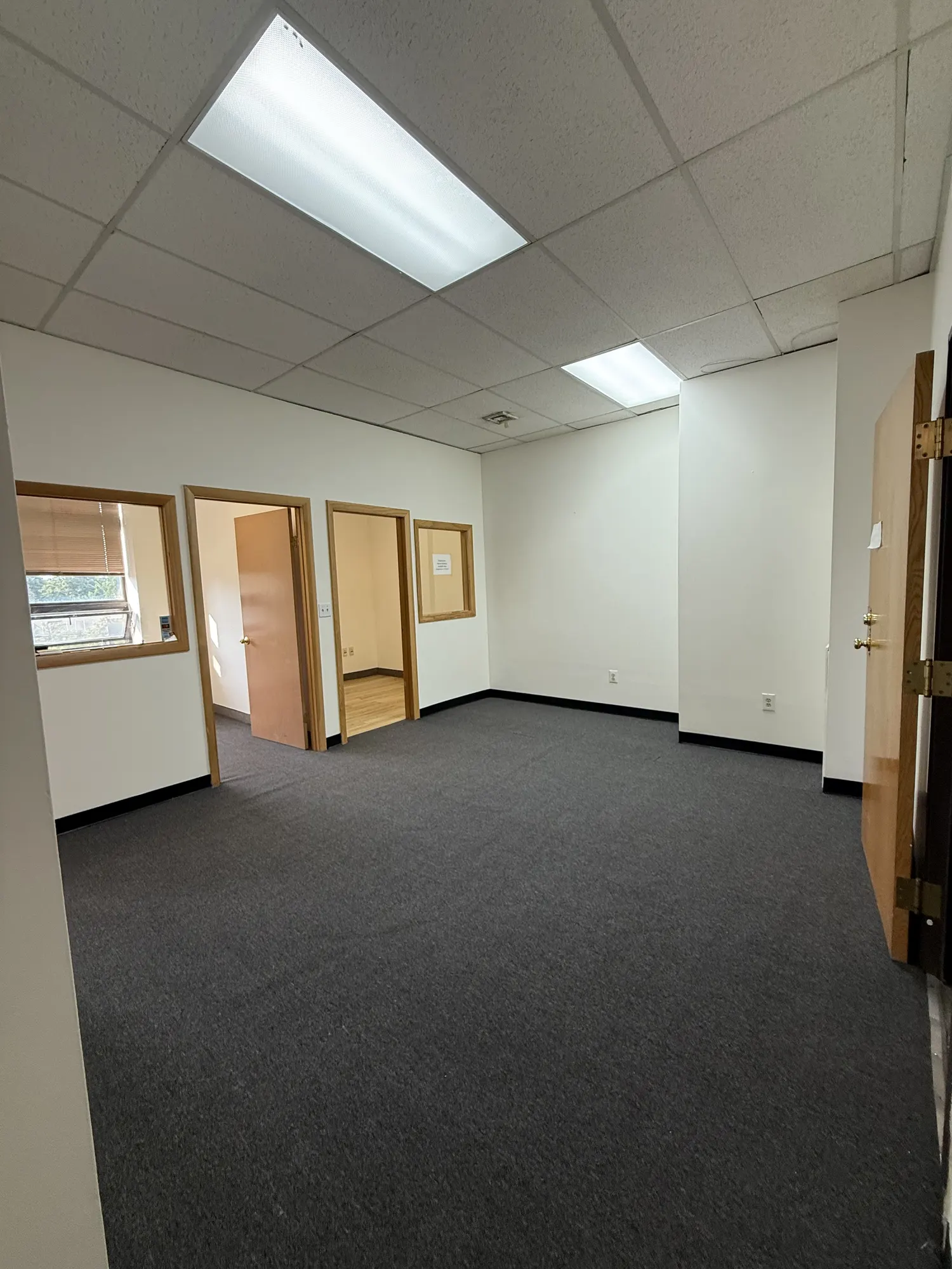 Proper Paint commercial office project with refreshed walls and doors