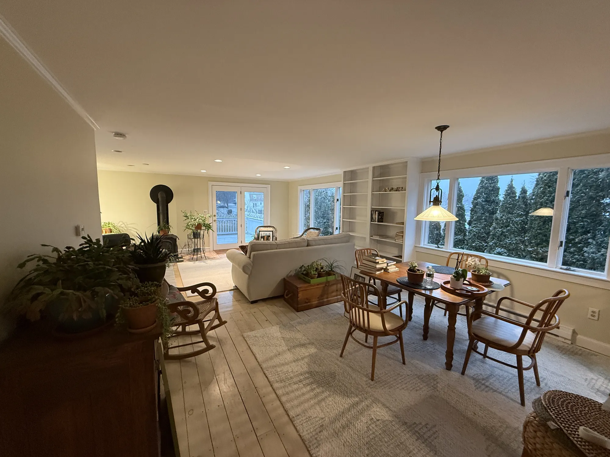 Proper Paint interior project with freshly painted neutral walls and white trim